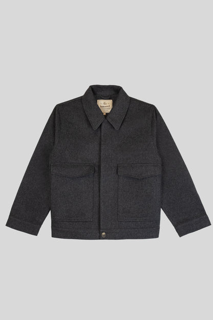 WOOL-BLENDED JACKET