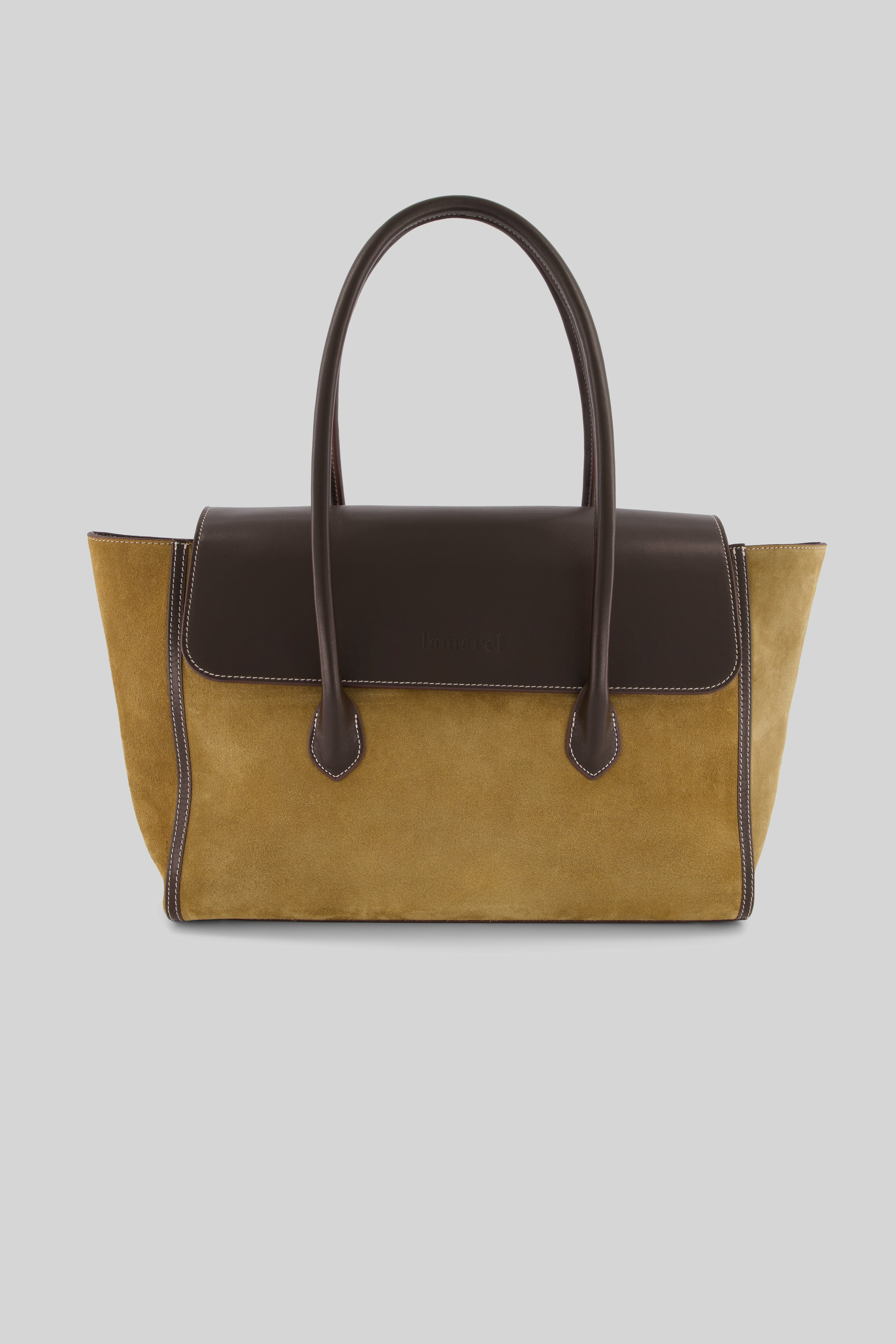 SUEDE BUSINESS BAG