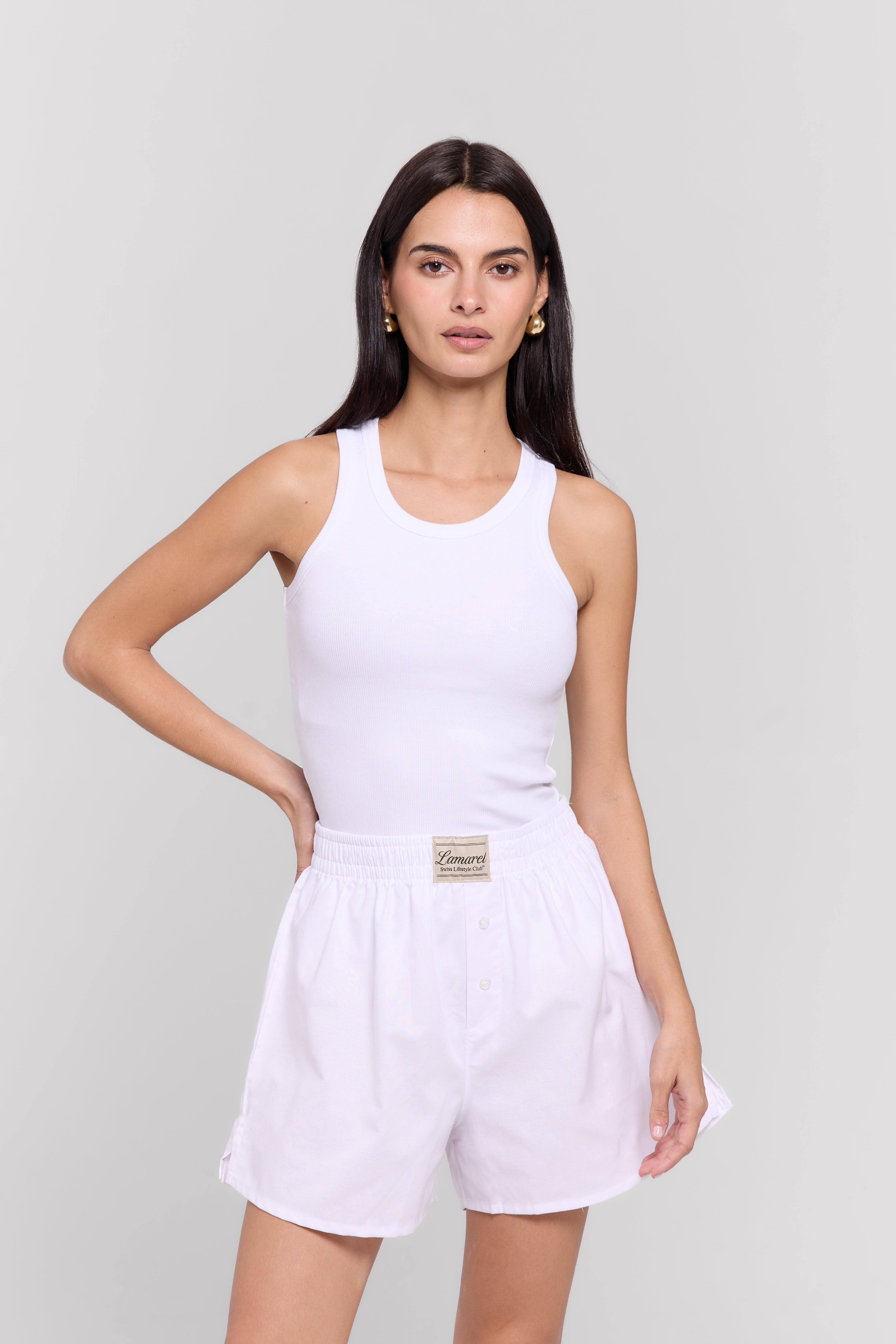 BUTTONED BOXERSHORTS