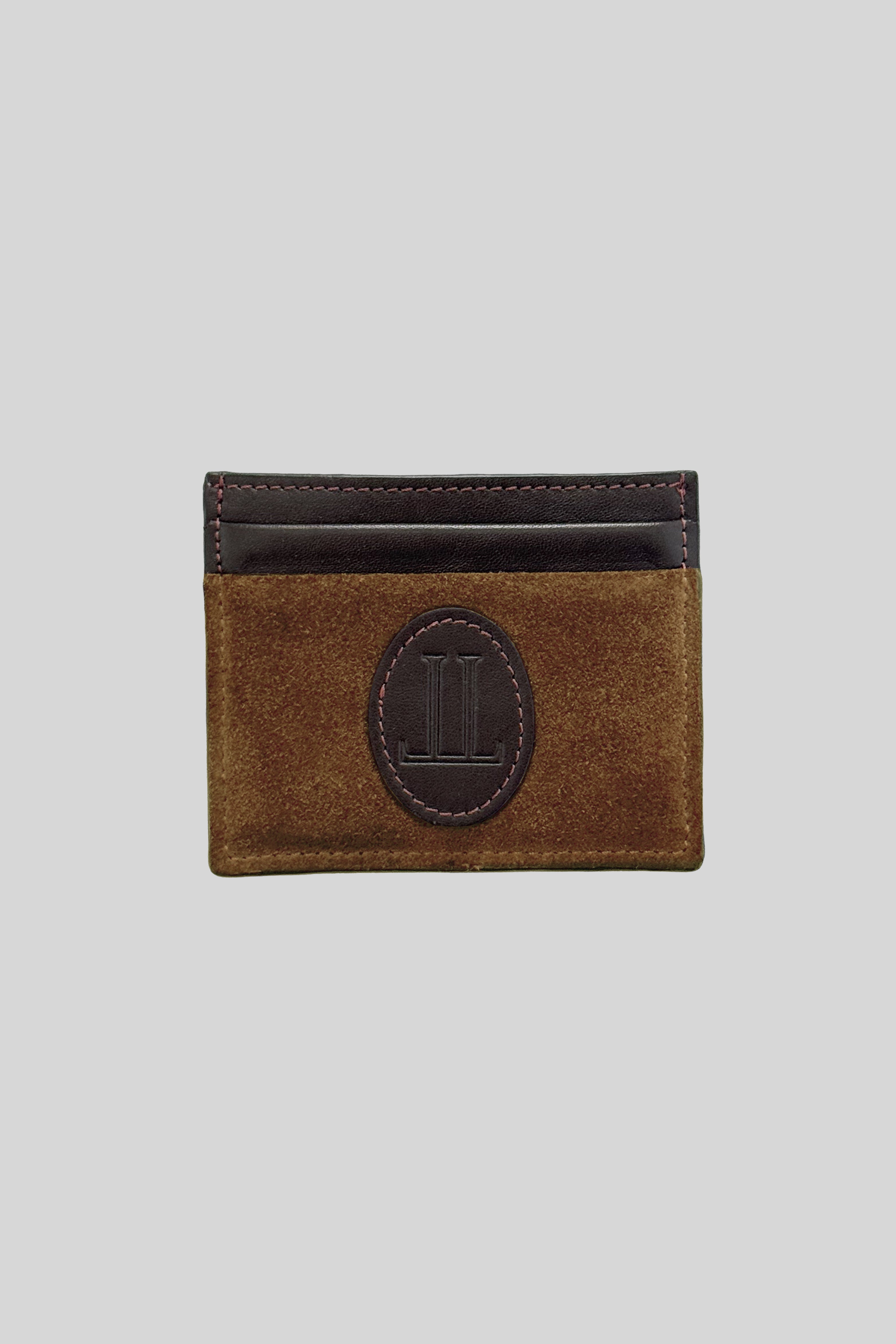 SUEDE CARD HOLDER