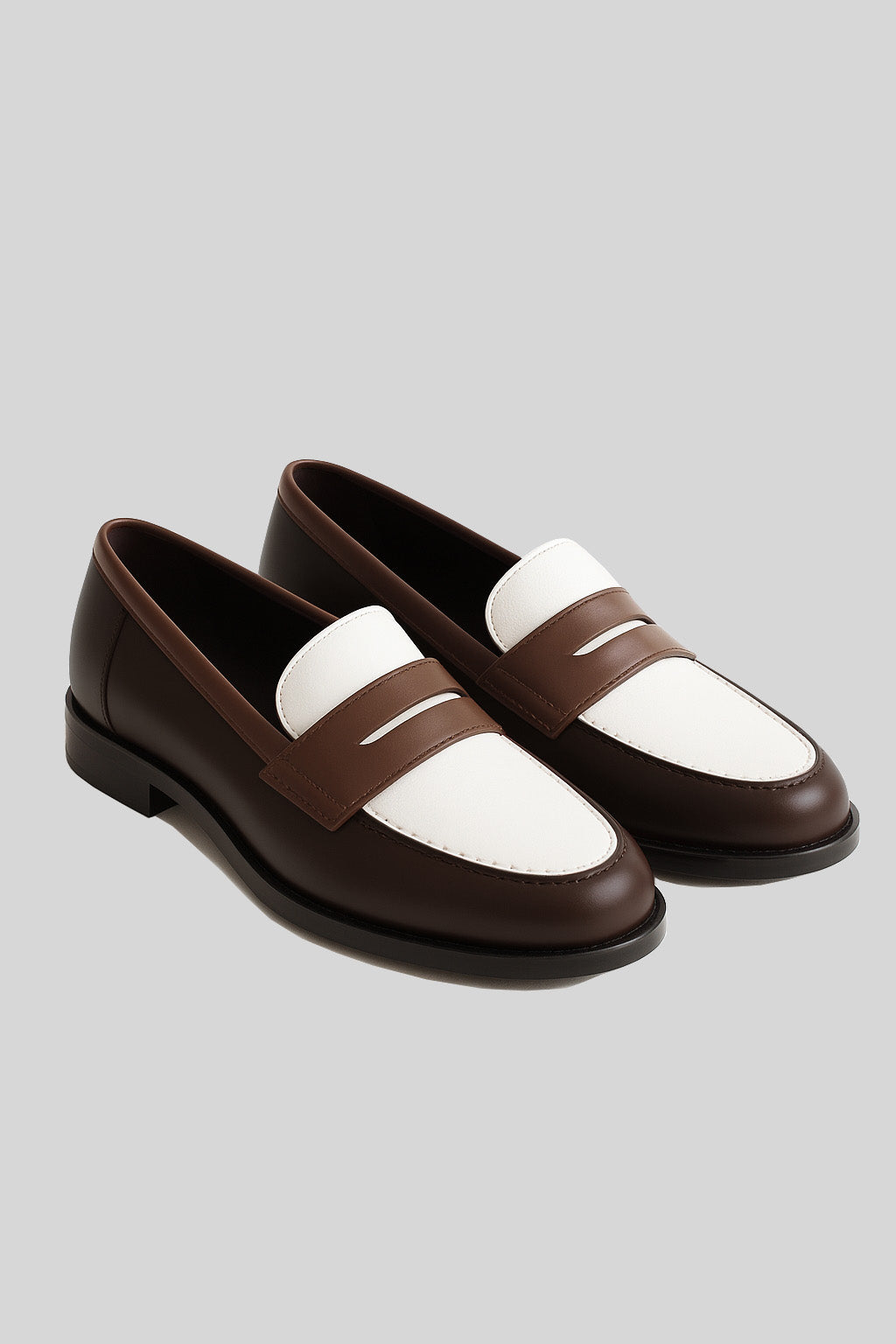 BI-COLOR LOAFERS