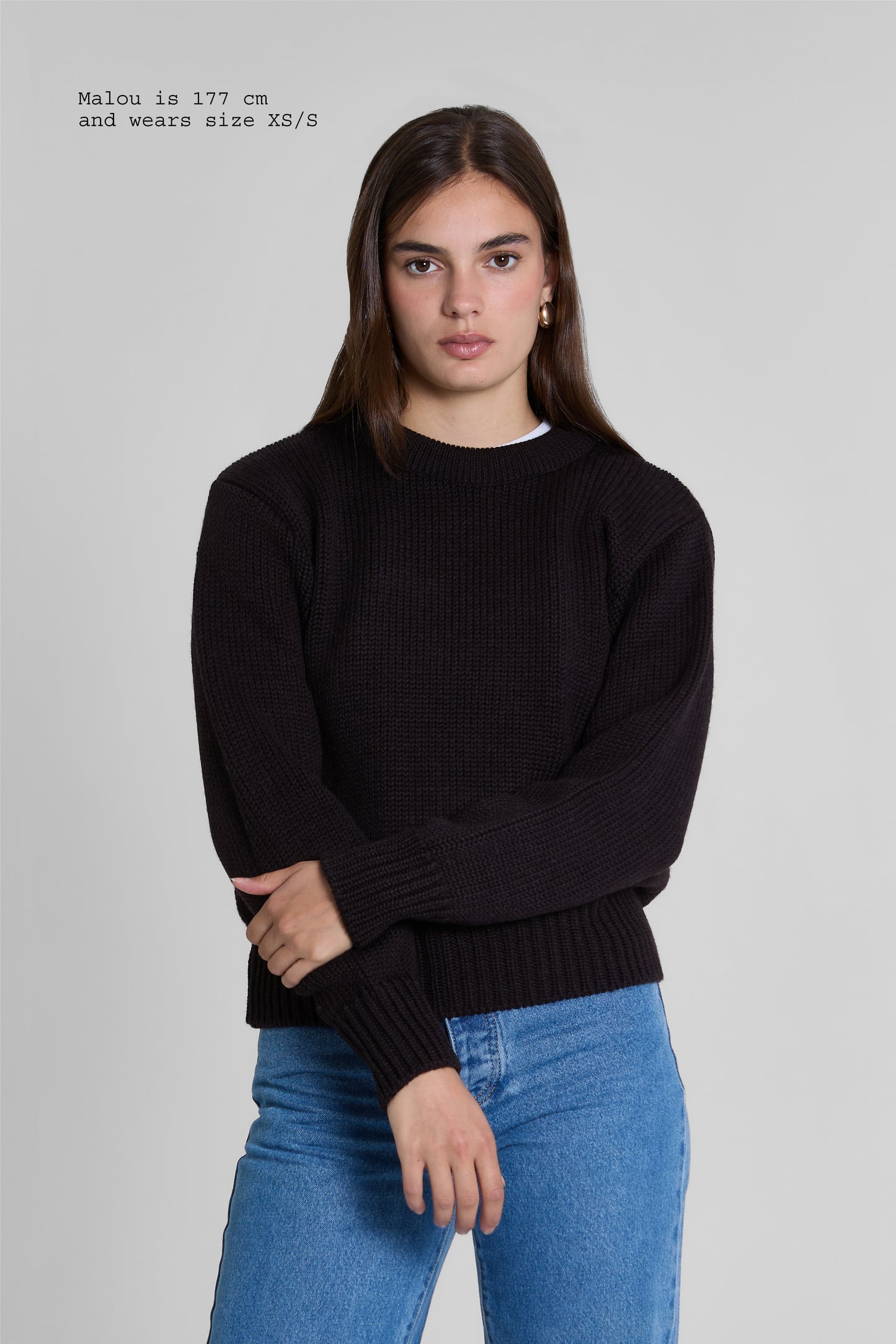 MERINO WOOL OVERSIZED SWEATER