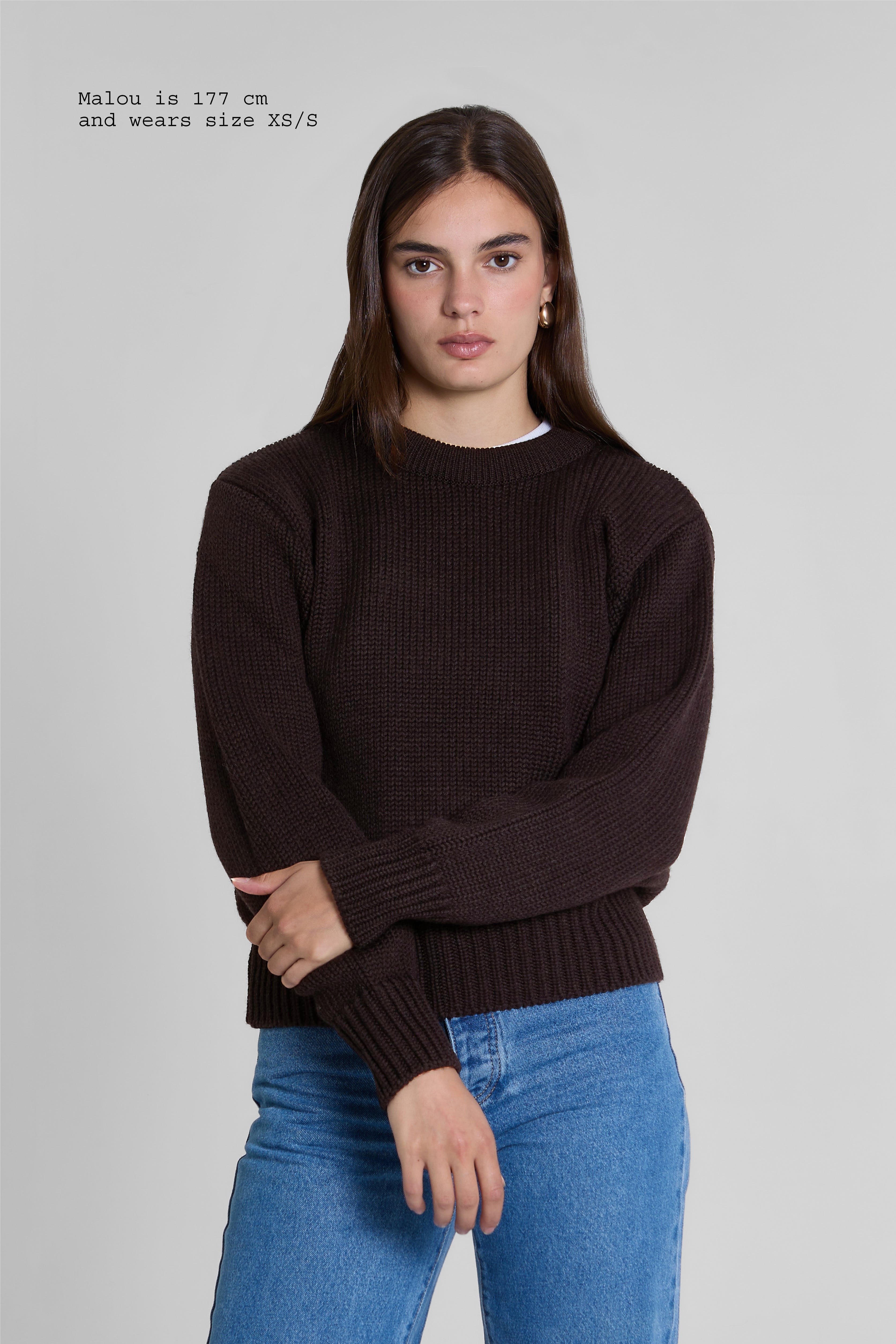 MERINO WOOL OVERSIZED SWEATER