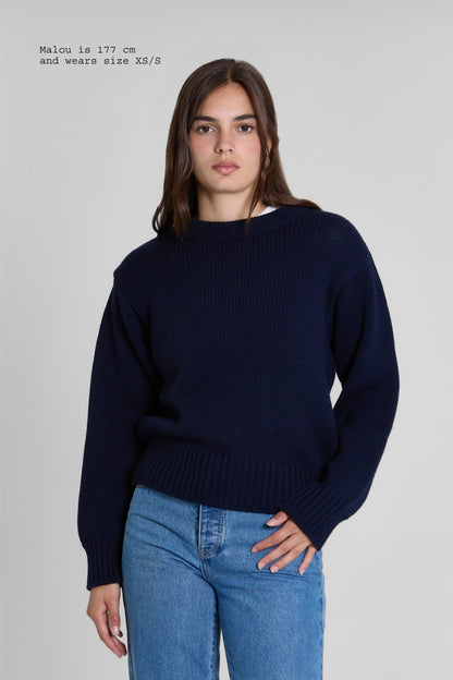 MERINO WOOL OVERSIZED SWEATER