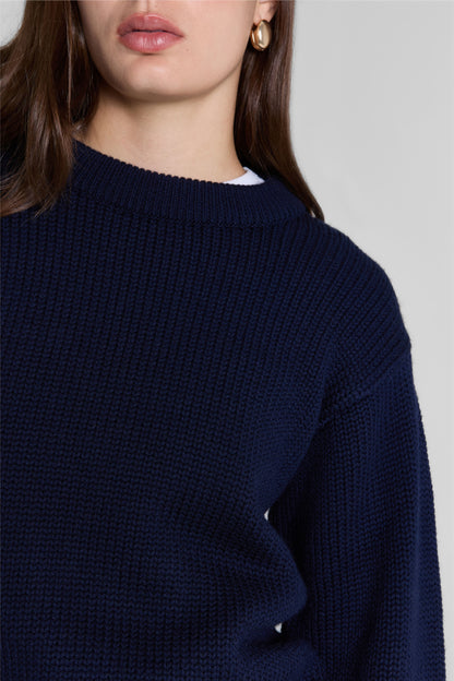 MERINO WOOL OVERSIZED SWEATER