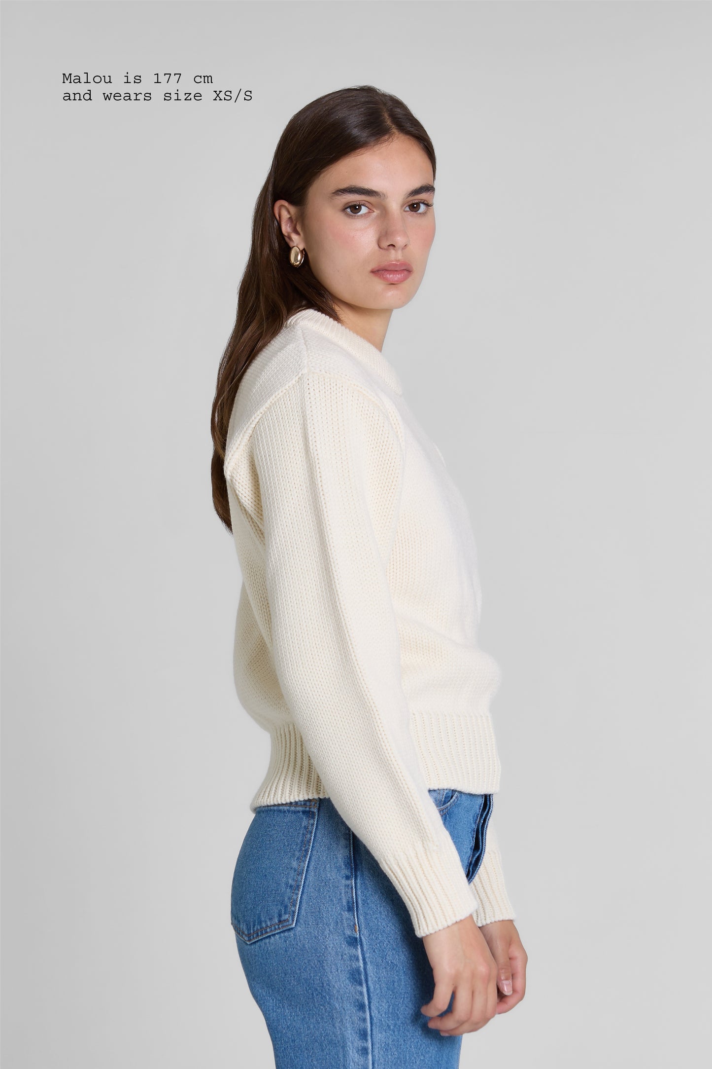 MERINO WOOL OVERSIZED SWEATER