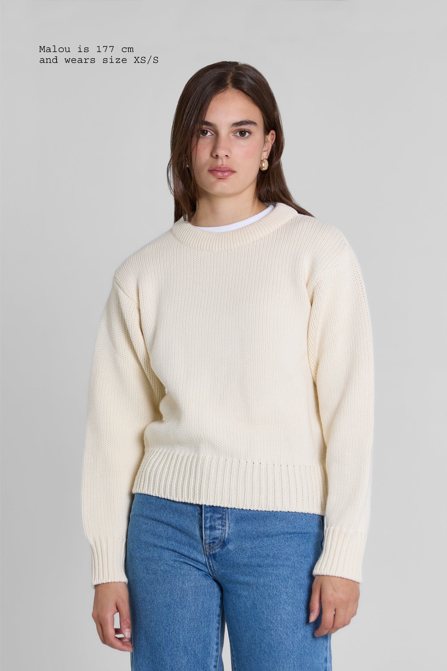 MERINO WOOL OVERSIZED SWEATER