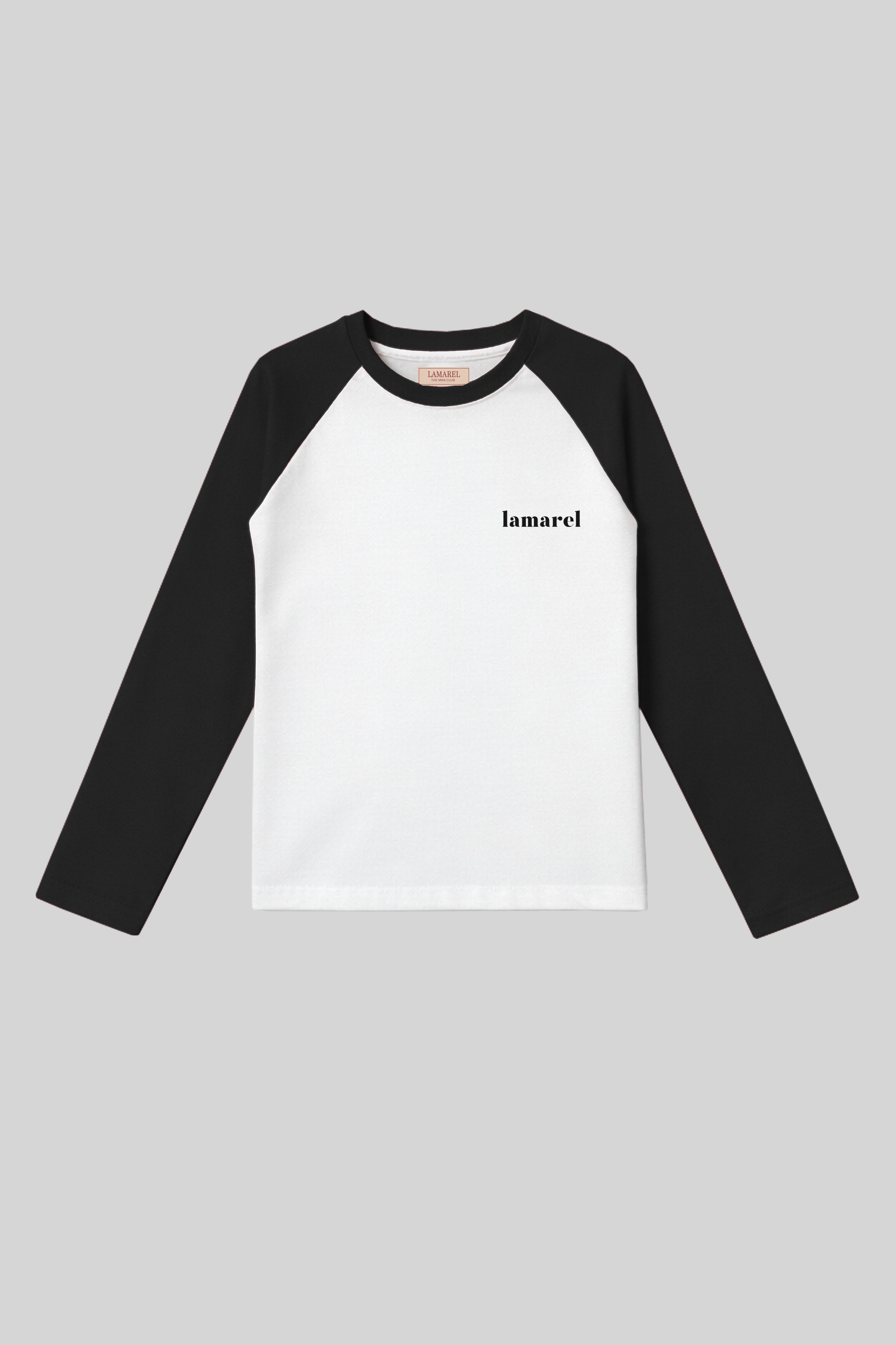 MINI BASEBALL T-SHIRT LOGO LONG SLEEVE