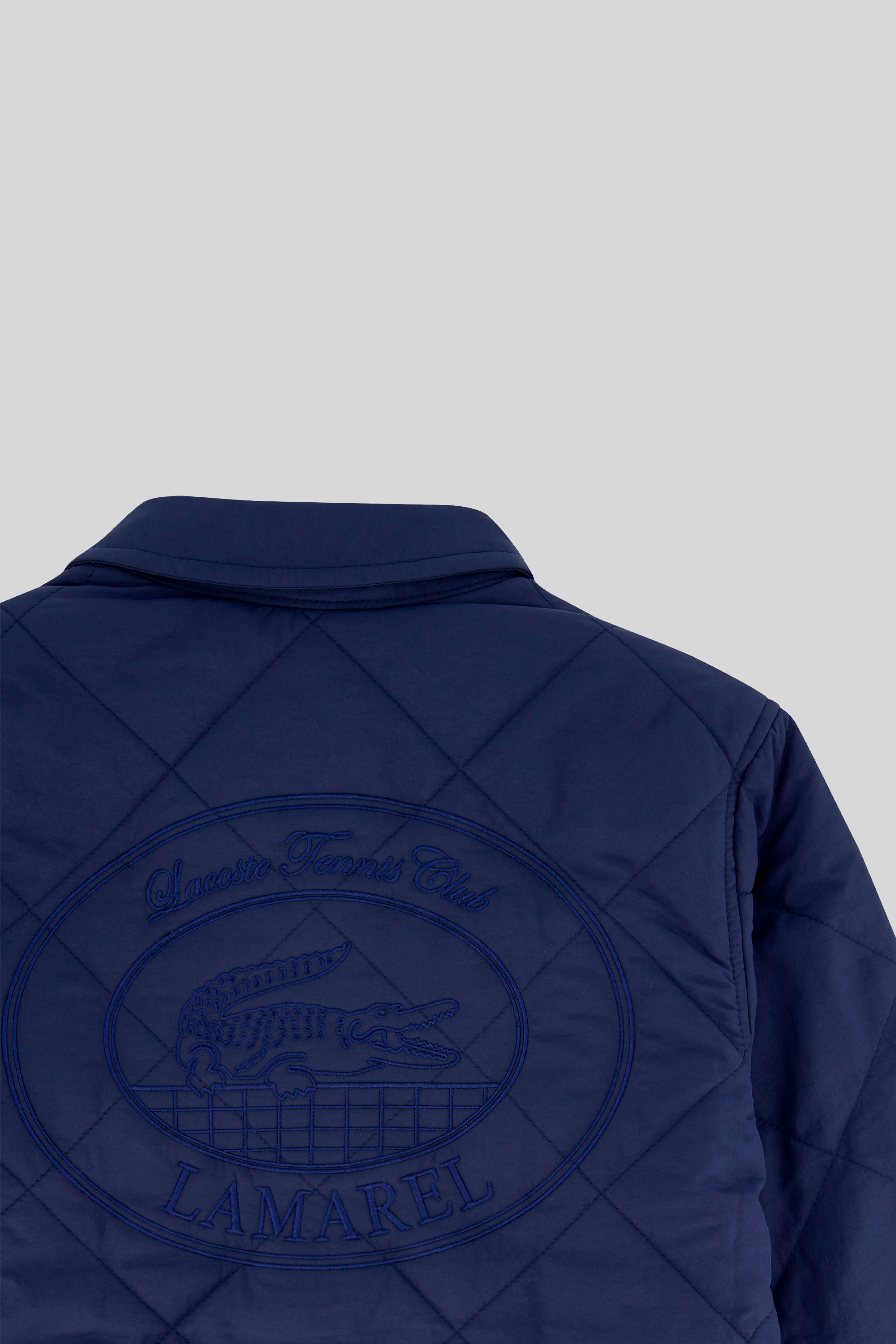LACOSTE X LAMAREL KIDS QUILTED JACKET