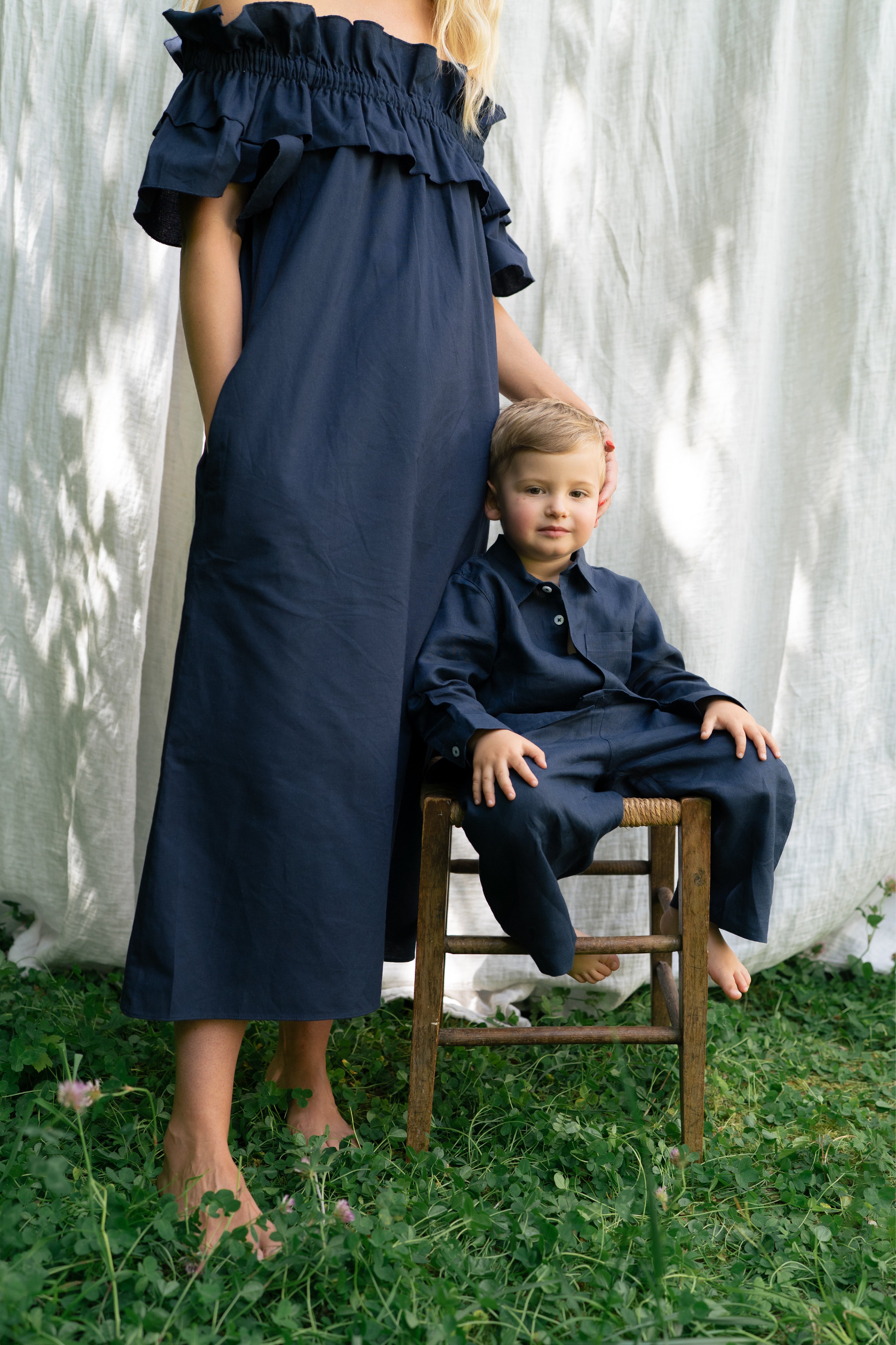 MINI LINEN PANTS