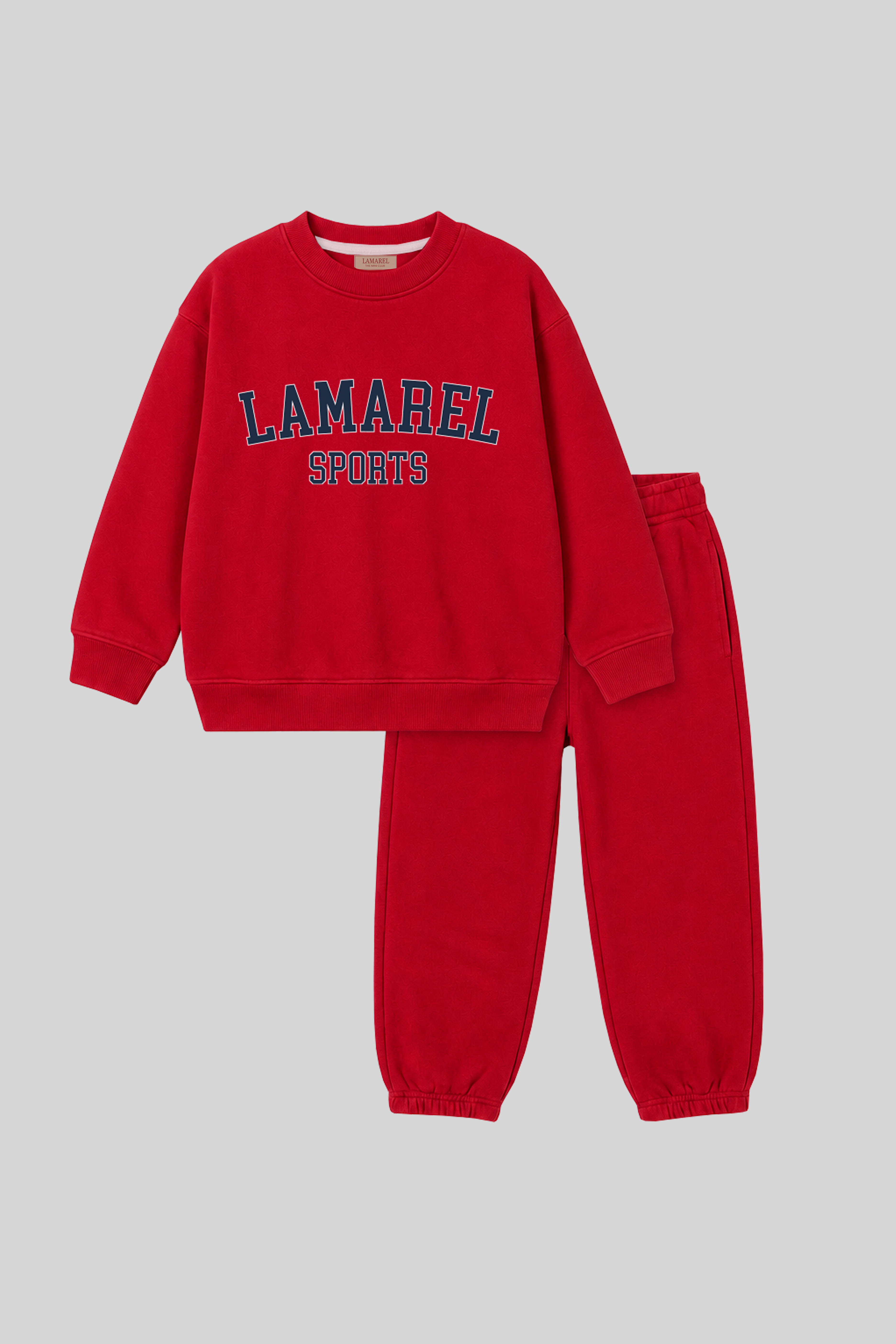 MINI OVERSIZED LAMAREL SPORTS SWEAT SET