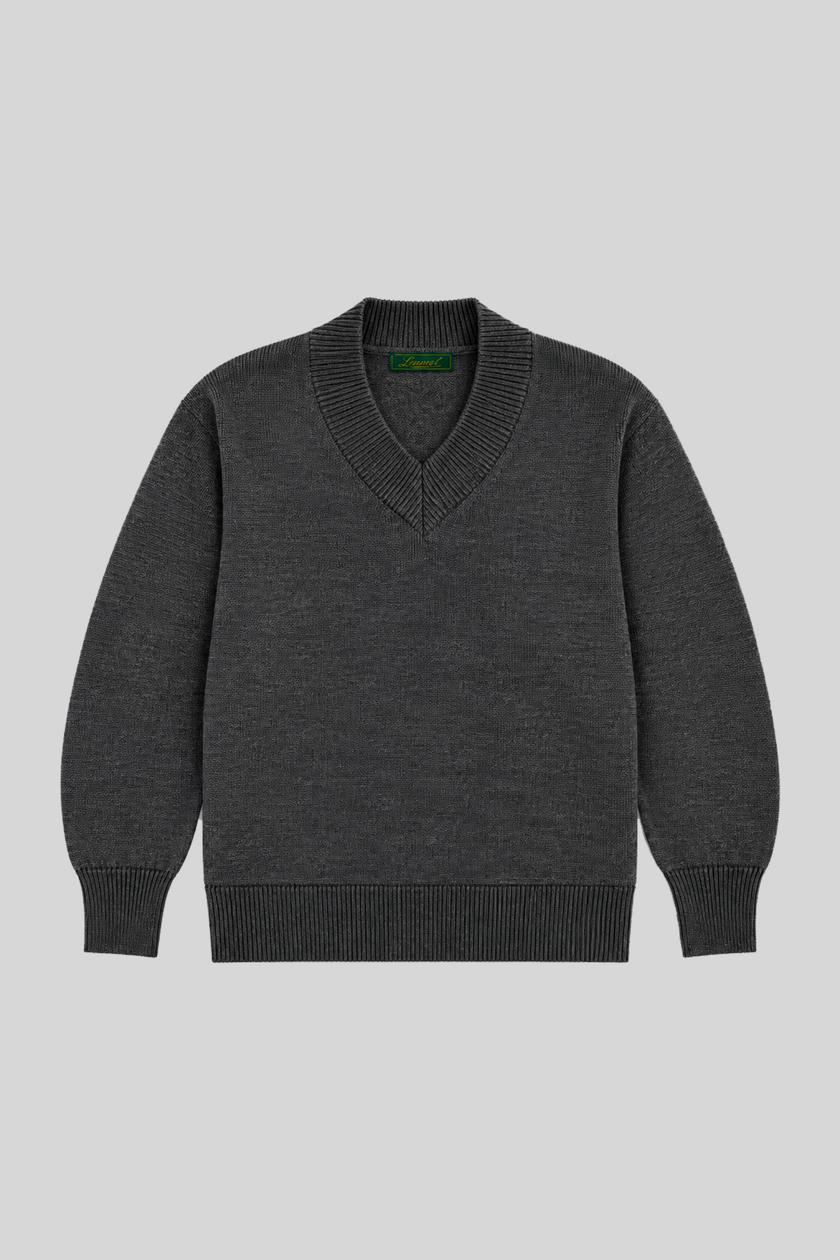MERINO WOOL SLOUCHY V-NECK SWEATER