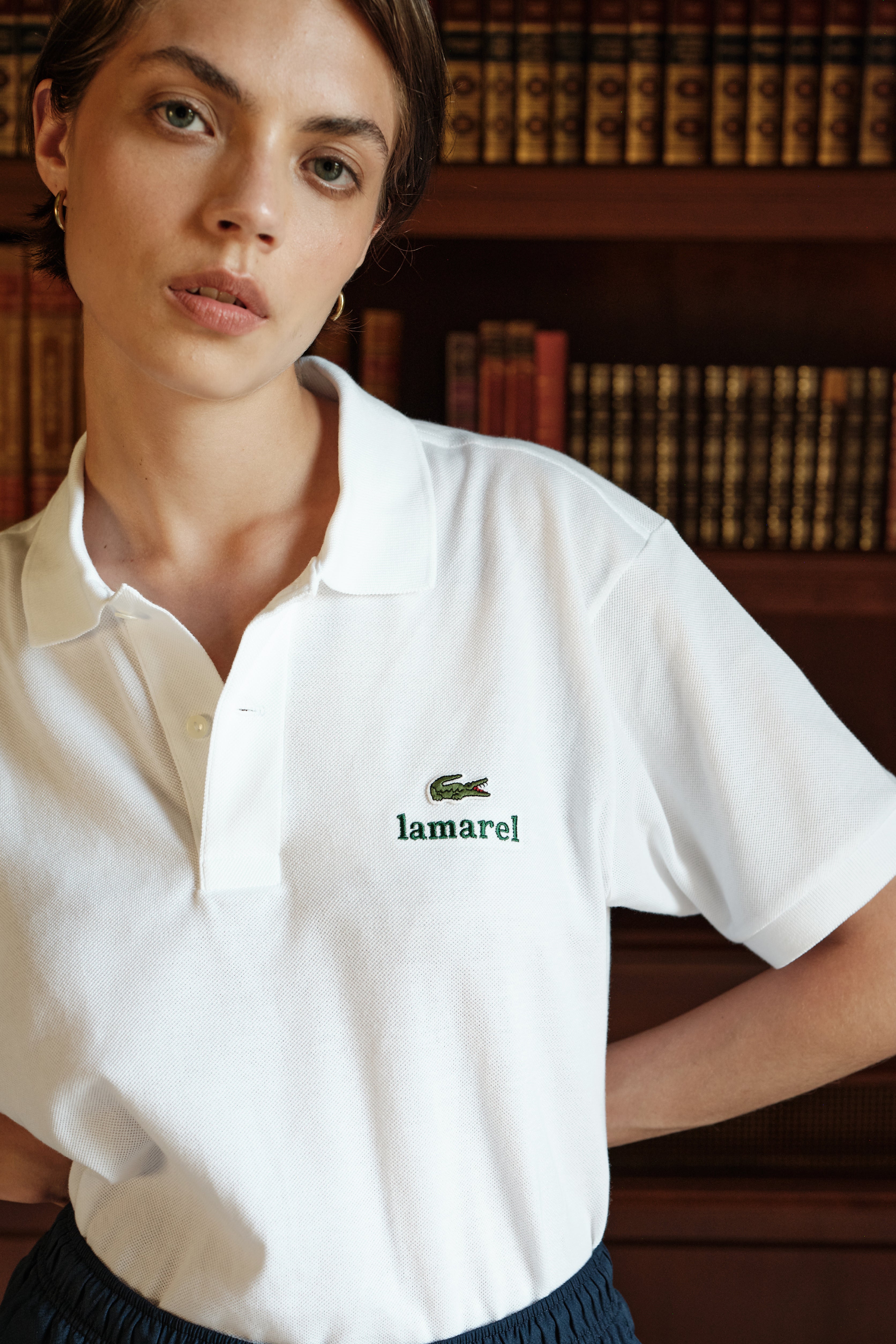 LACOSTE X LAMAREL POLO SHIRT