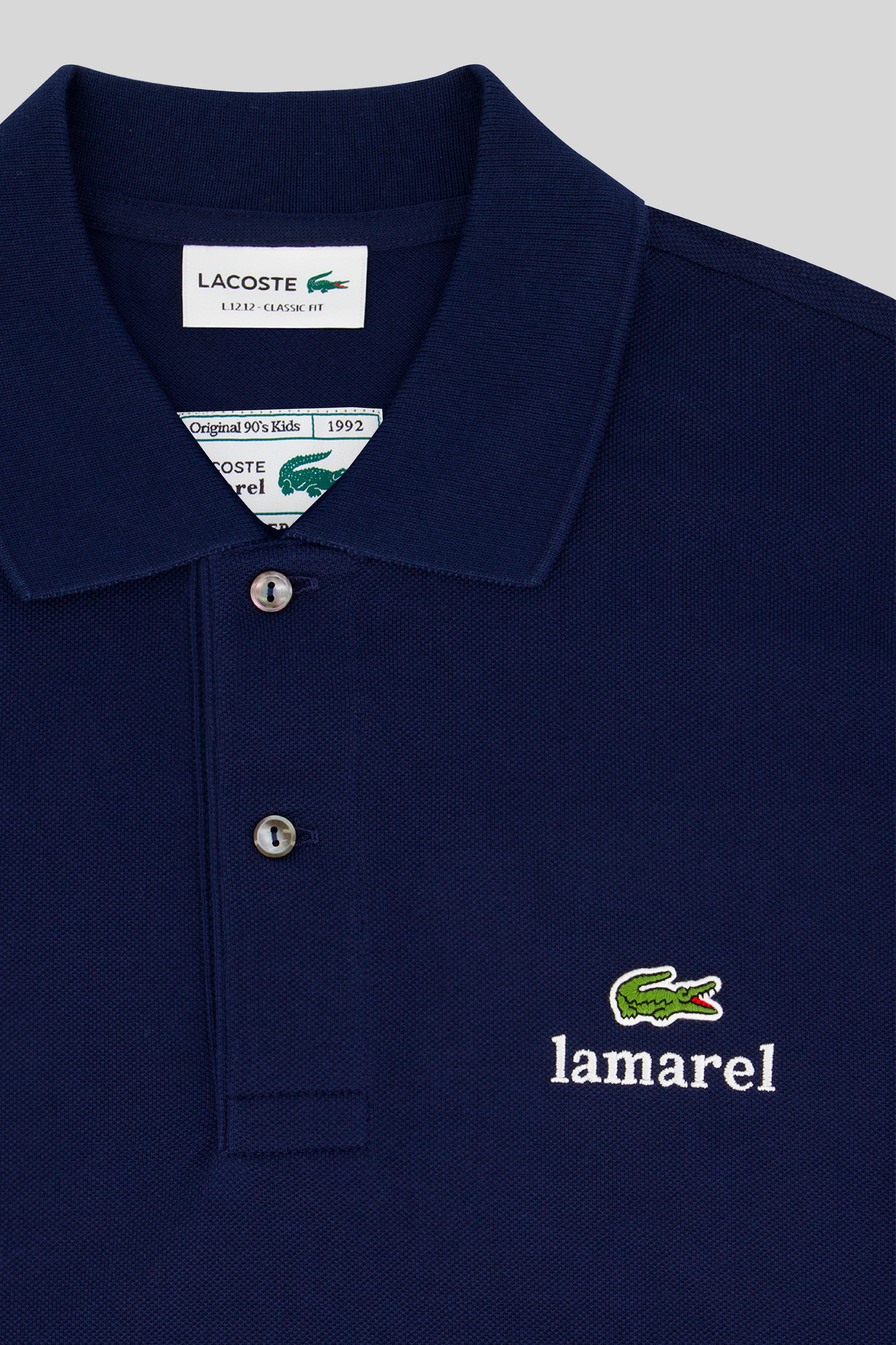 LACOSTE X LAMAREL POLO SHIRT