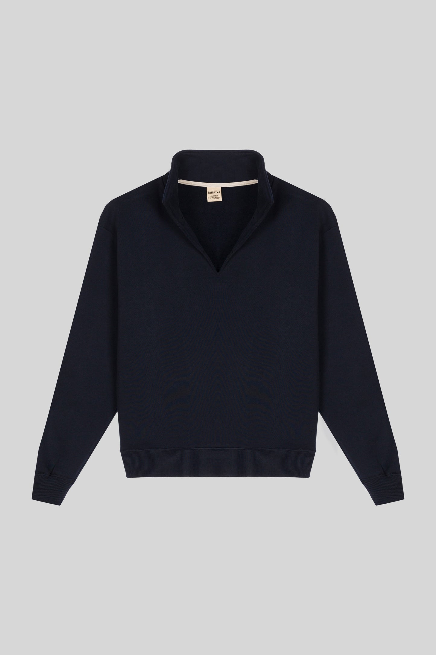 V-NECK SWEATER NO FLEECE