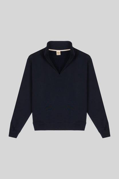 V-NECK SWEATER NO FLEECE