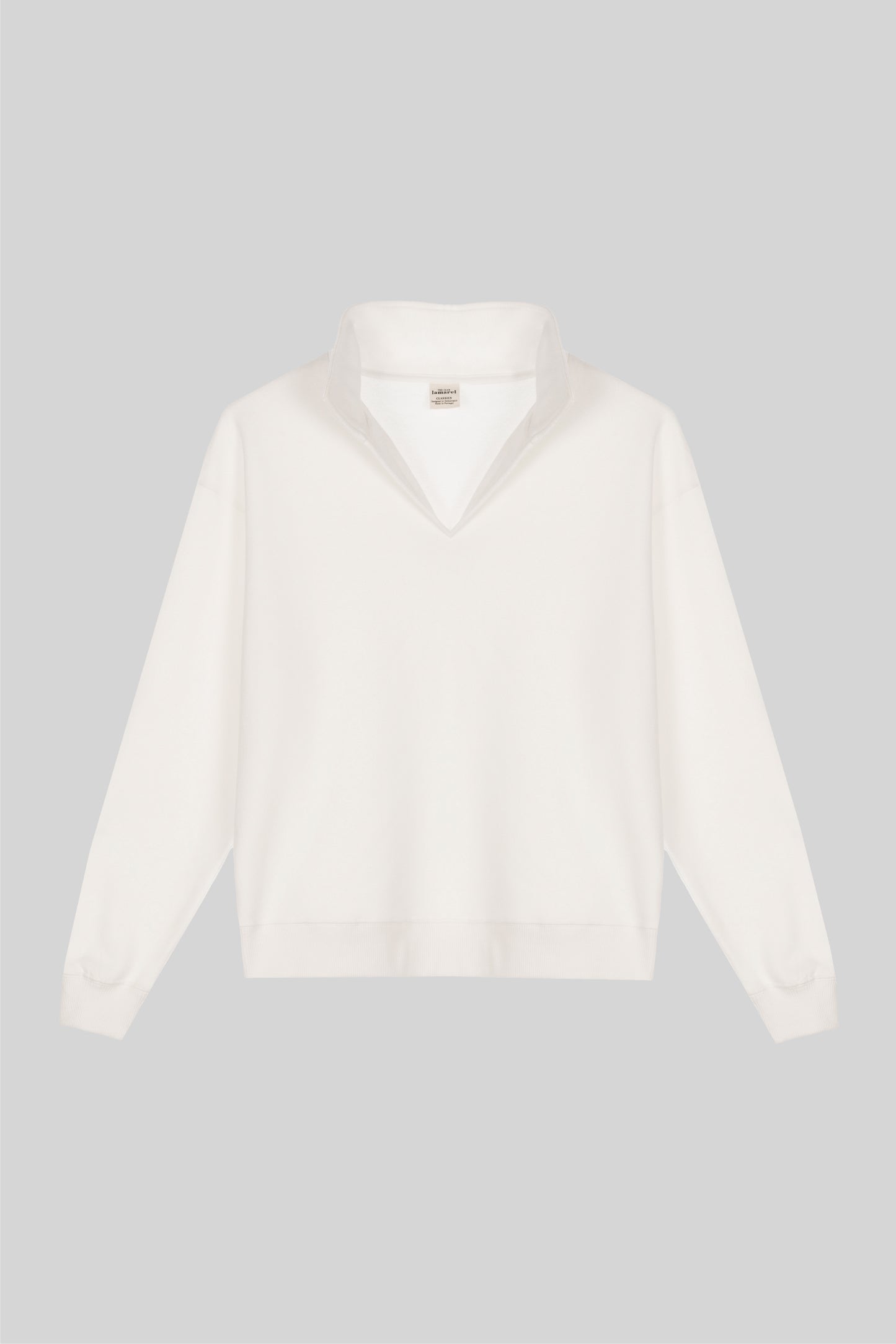 V-NECK SWEATER NO FLEECE