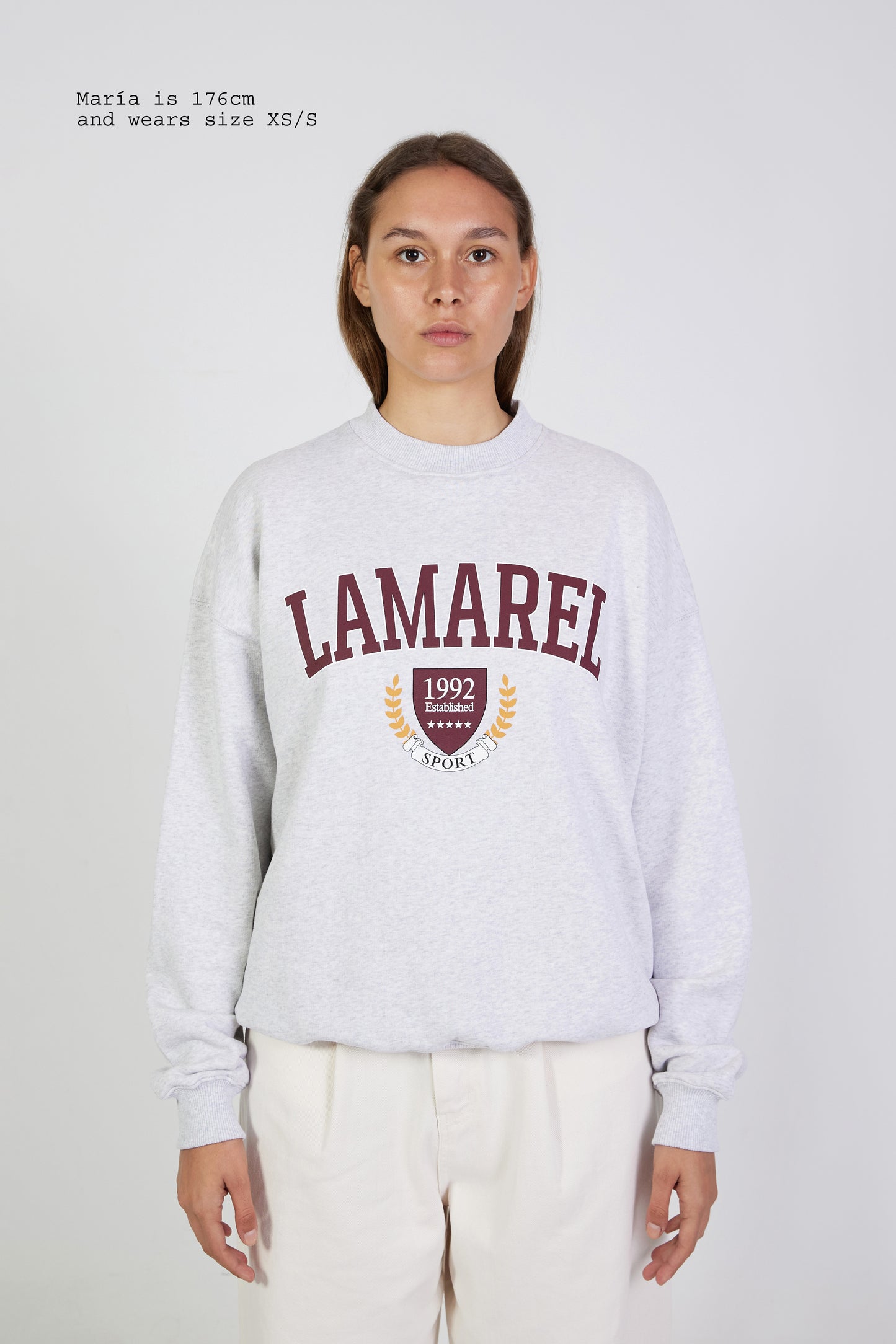 LAMAREL UNIVERSITY OVERSIZED SWEATER