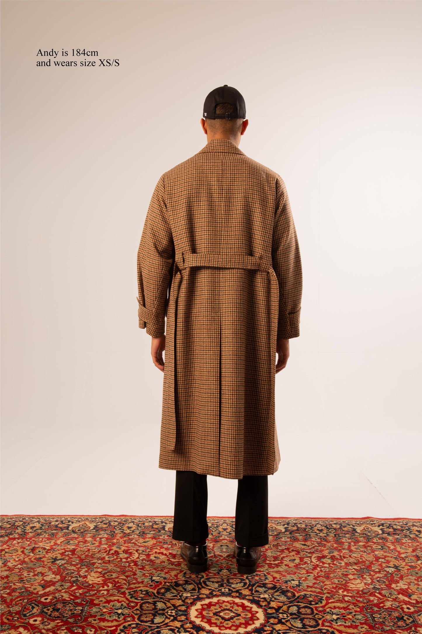 WRAP COAT WOOL