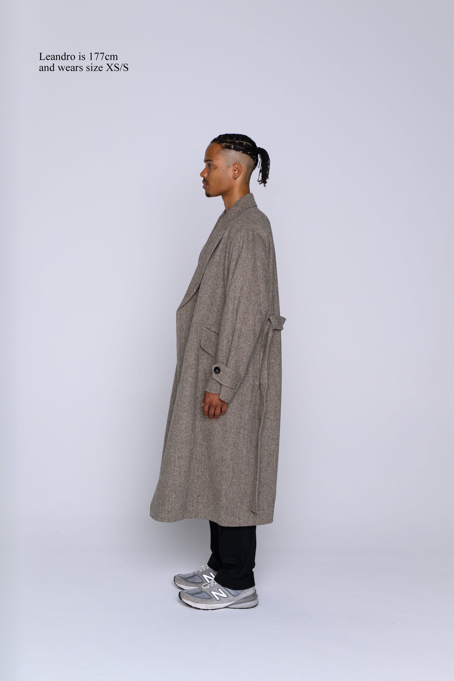 WRAP COAT WOOL