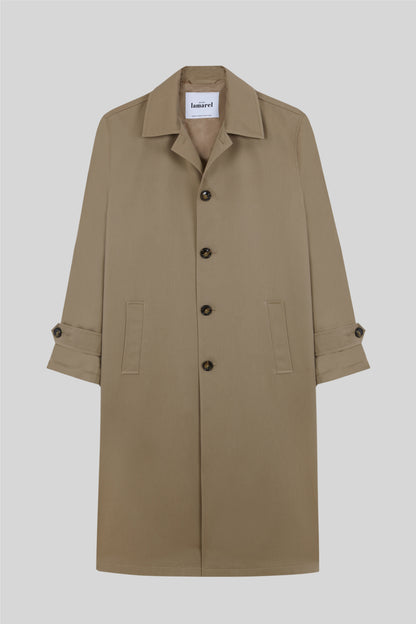 KHAKI TRENCH COAT