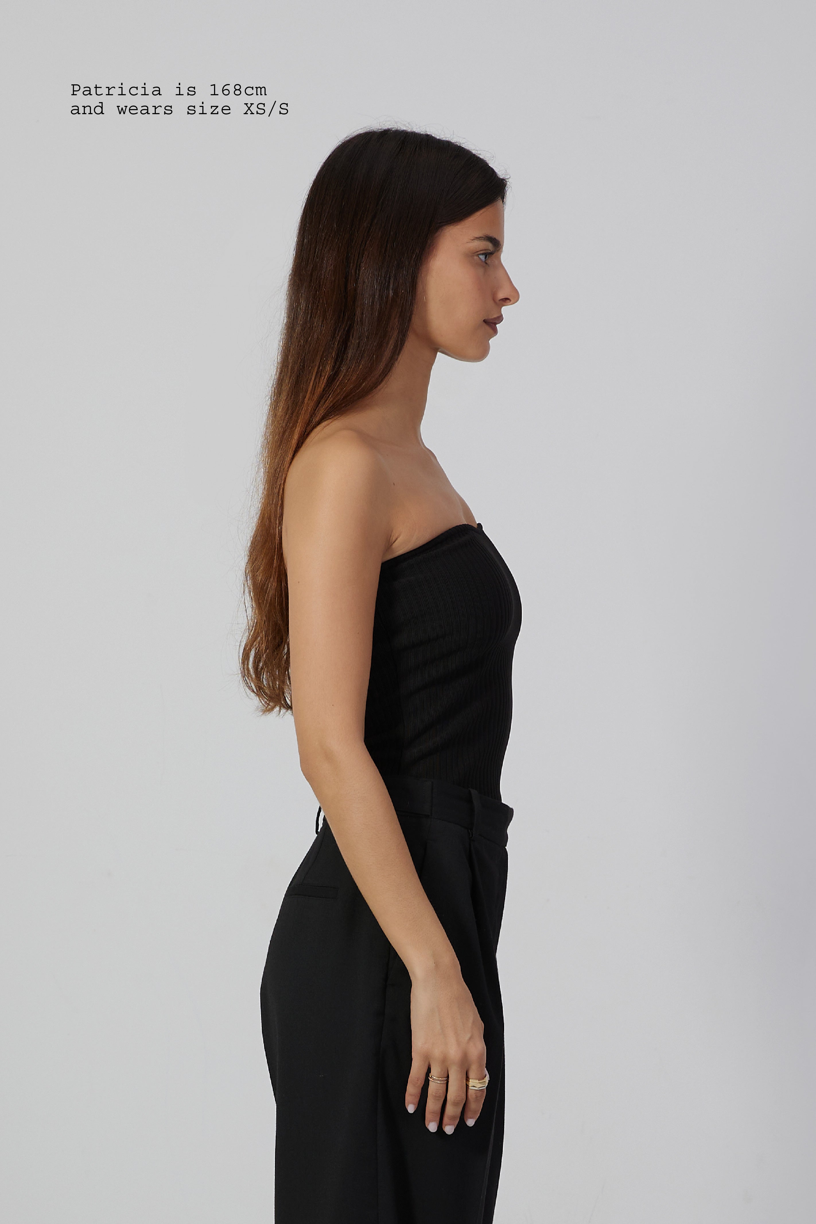 RIBBED TUBE TOP