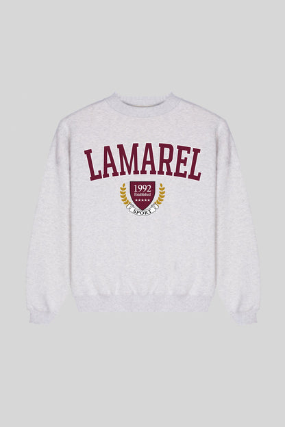 LAMAREL UNIVERSITY OVERSIZED SWEATER